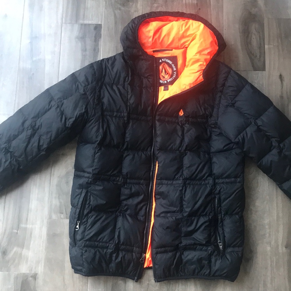 Volcom Navy Puff Coat